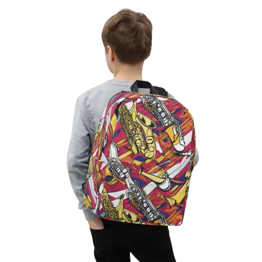 Midnight Swing on a Minimalist Backpack