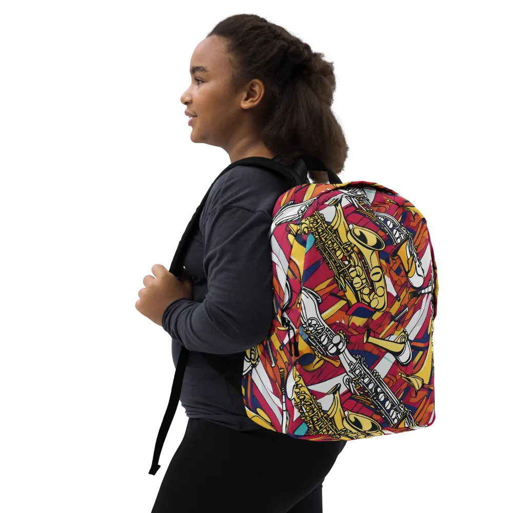 Midnight Swing on Minimalist Backpack — Right Front