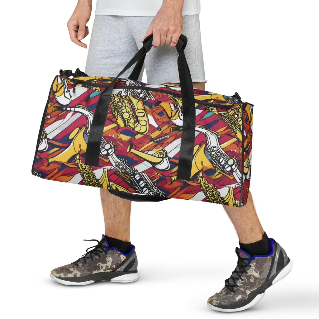 Midnight Swing on Duffle Bag — Front