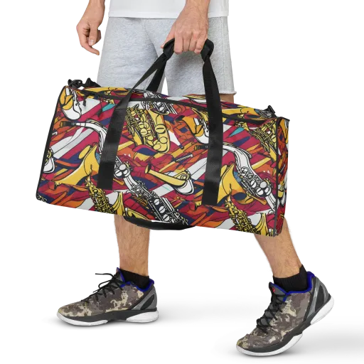 Midnight Swing on a Duffle Bag