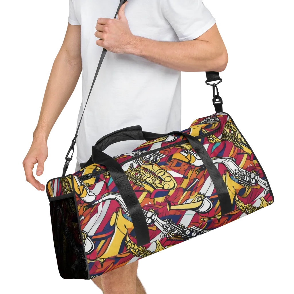Midnight Swing on Duffle Bag — Right Front