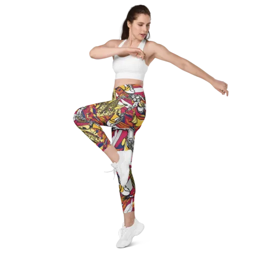 Midnight Swing on a Leggings with Pockets