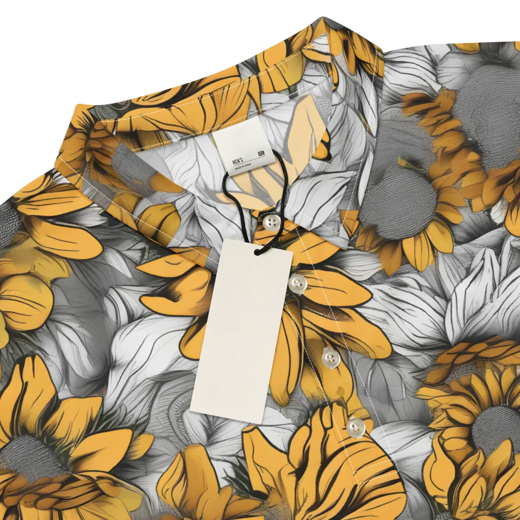 Gilded Garden on Men's Slim Fit Polo Shirt — Product details