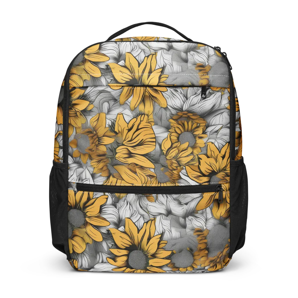 Gilded Garden on Utility Backpack — Front