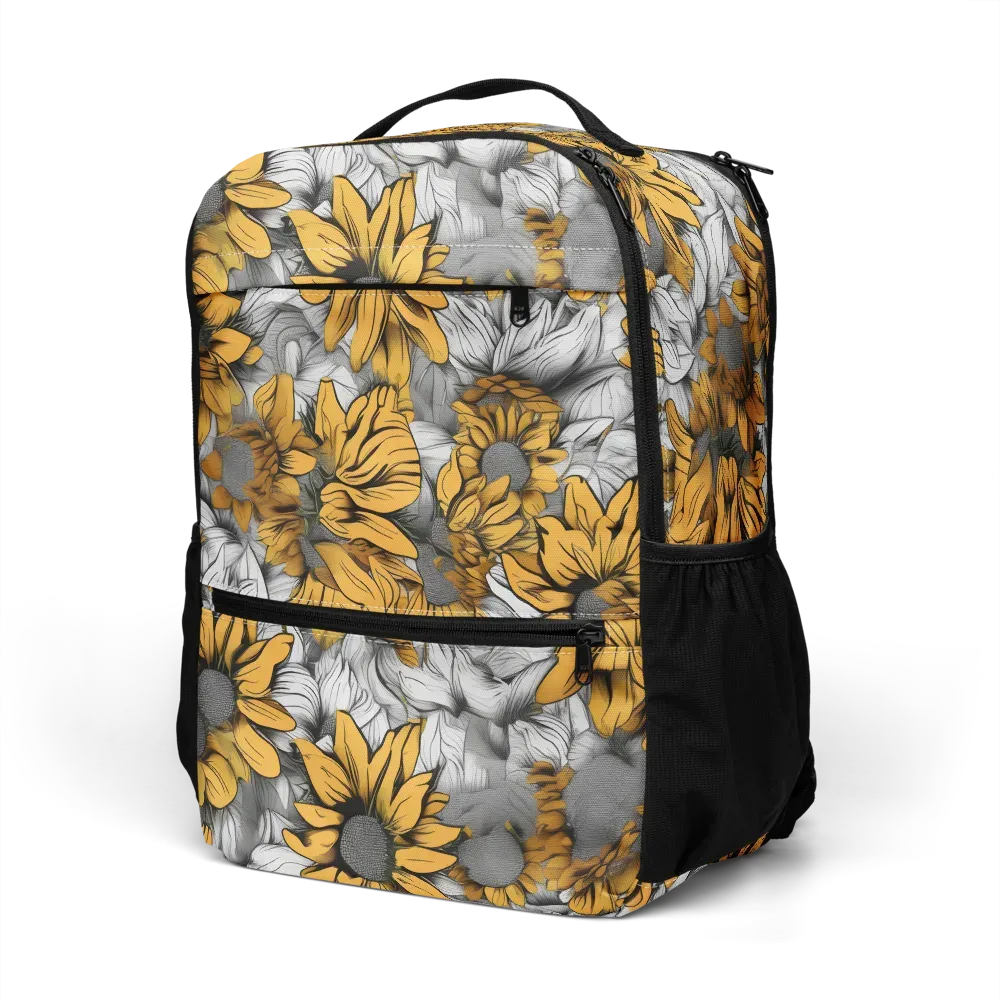 Gilded Garden on Utility Backpack — Left Front