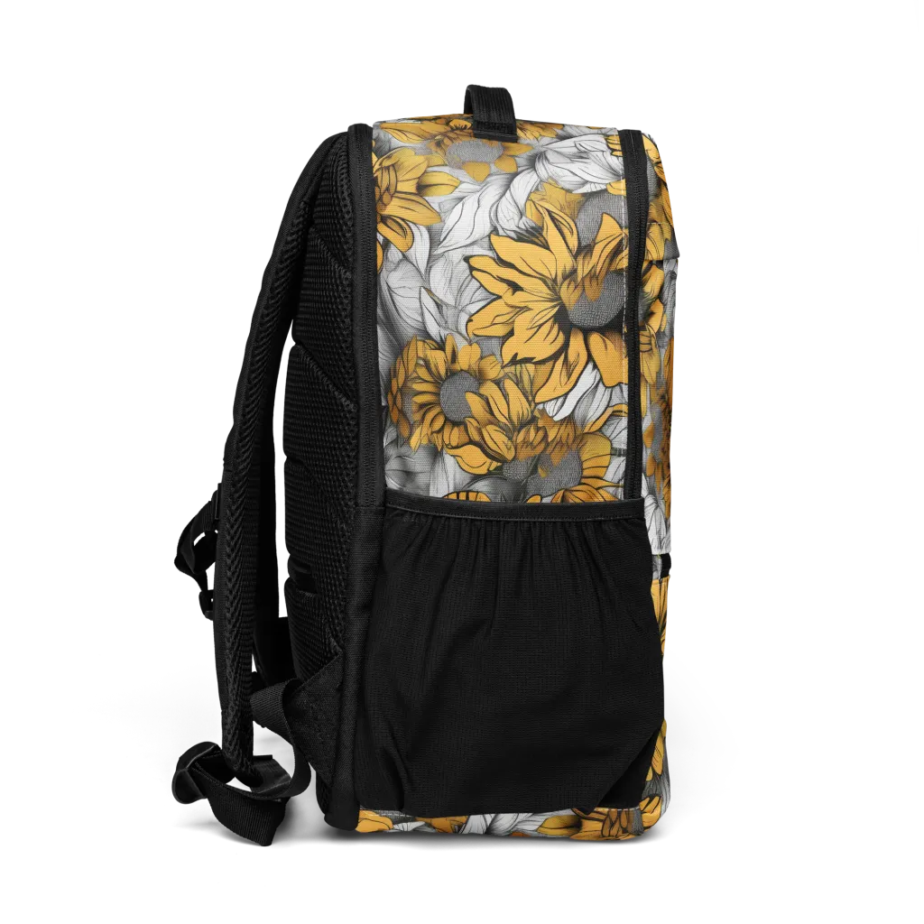 Gilded Garden on Utility Backpack — Right