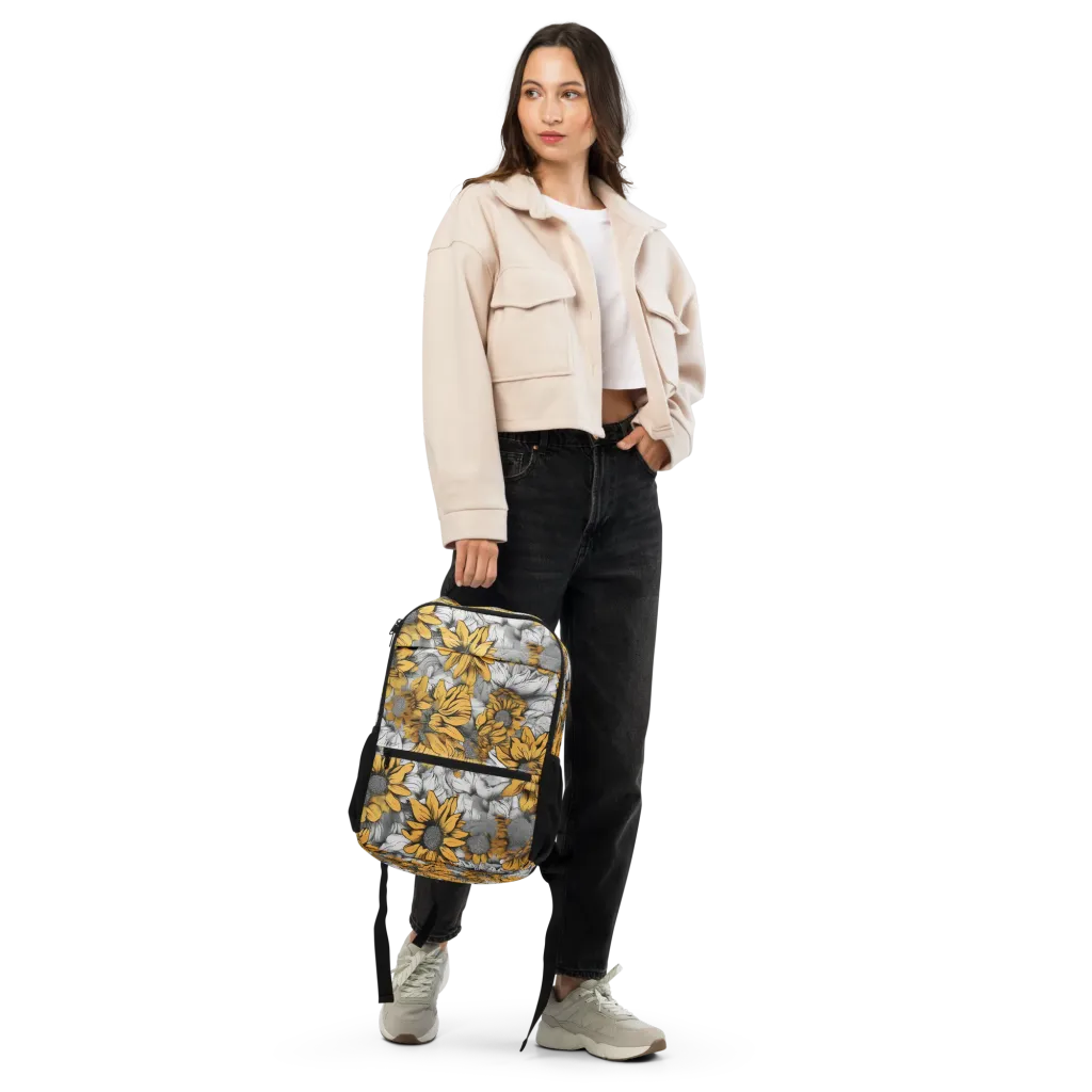 Gilded Garden on Utility Backpack — Front