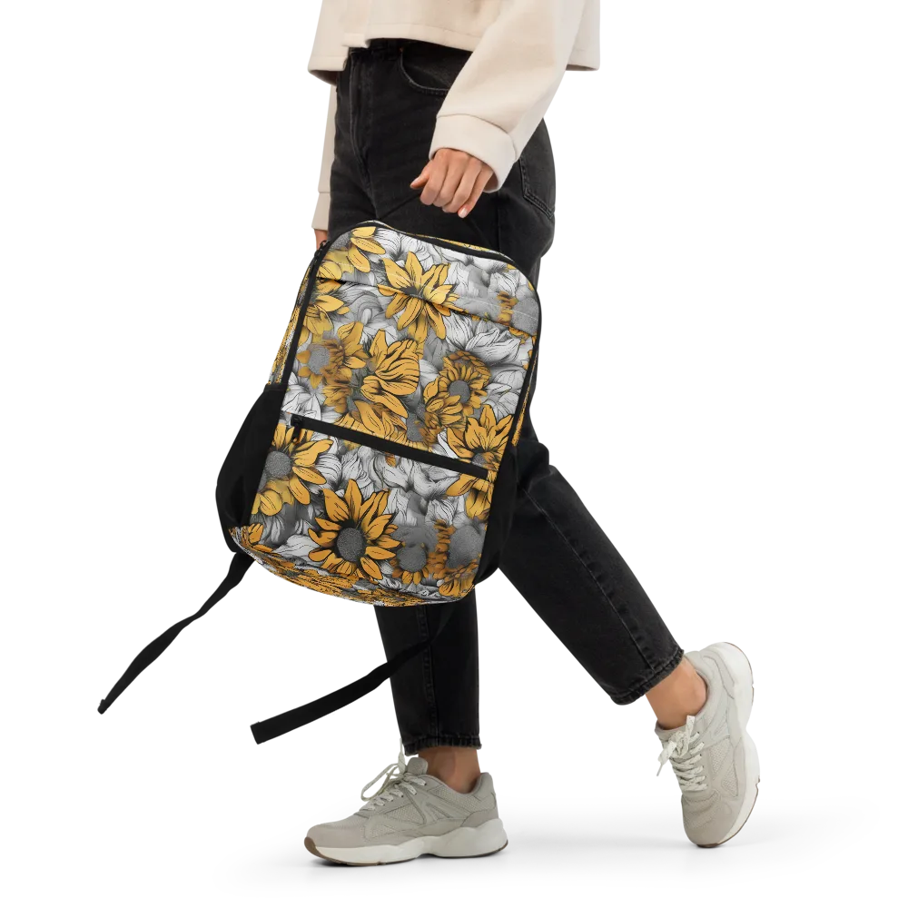 Gilded Garden on Utility Backpack — Front