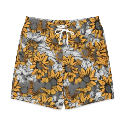 Gilded Garden on a Men's Board Shorts