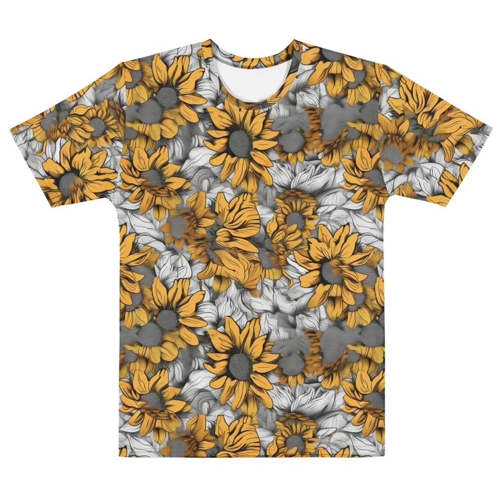 Gilded Garden on Men's Crew Neck T-Shirt — Front