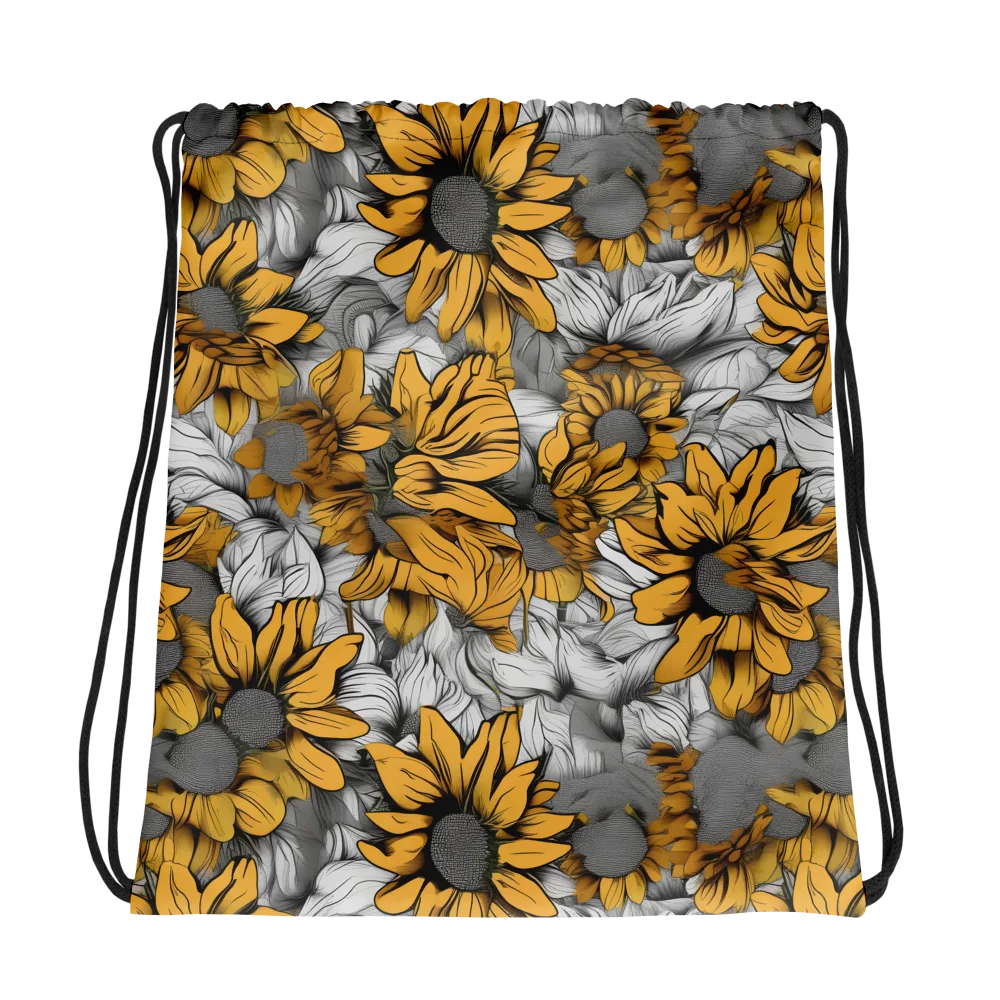 Gilded Garden on Drawstring Bag — Photo