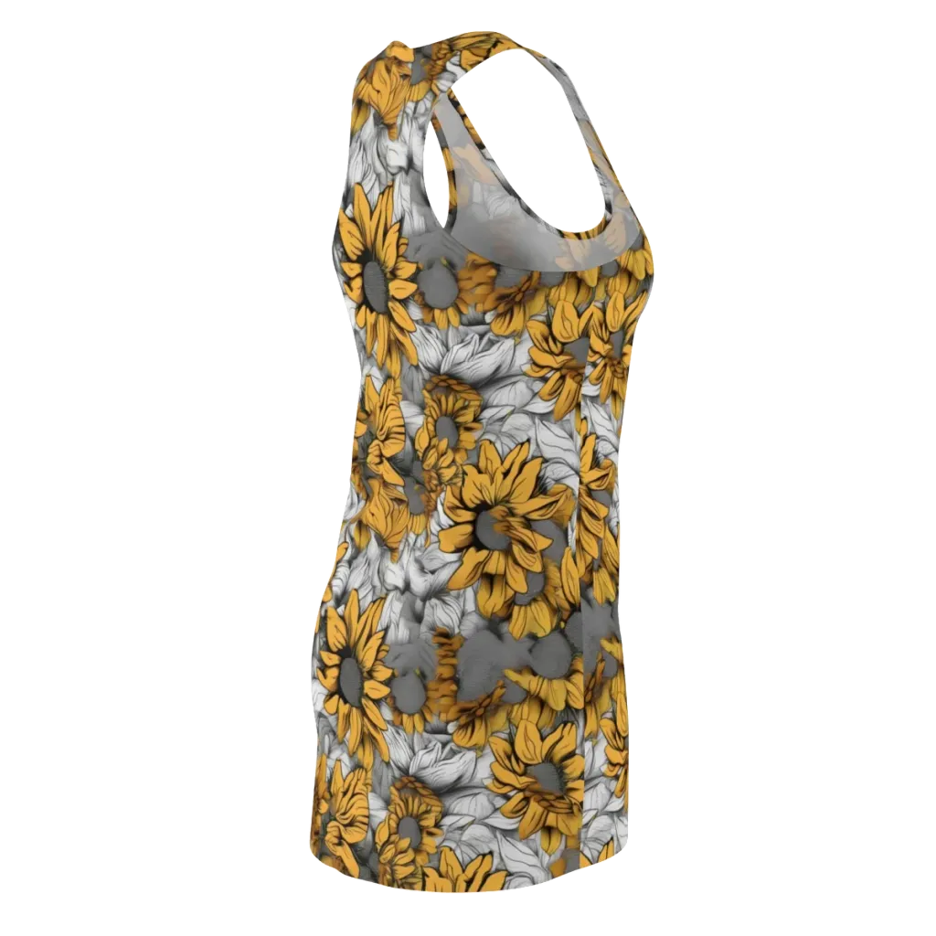 Gilded Garden on Racerback Dress — Back Side