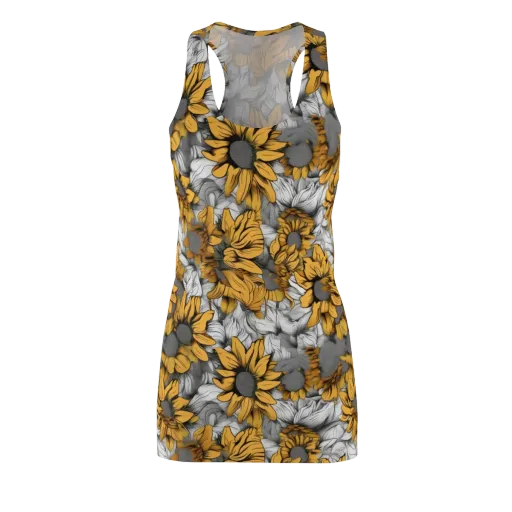 Gilded Garden on a Racerback Dress