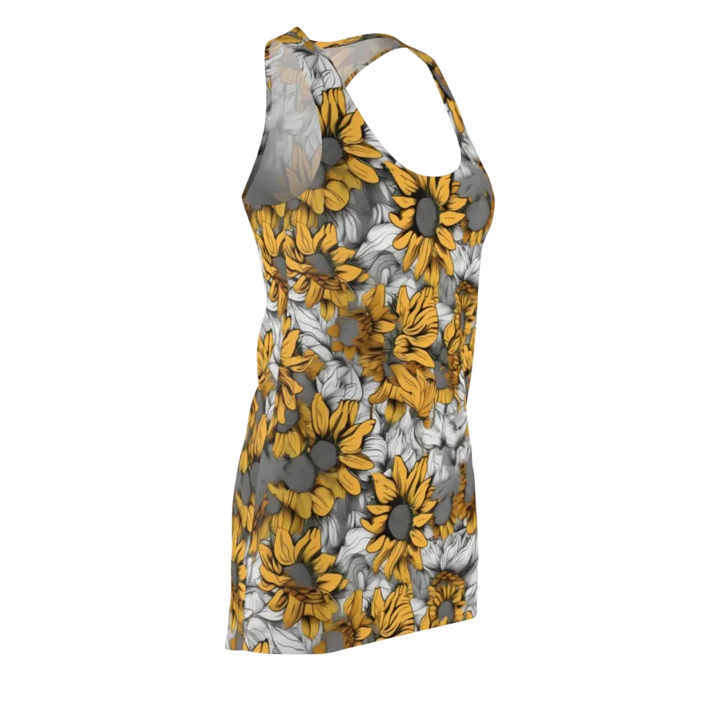 Gilded Garden on Racerback Dress — Front Side