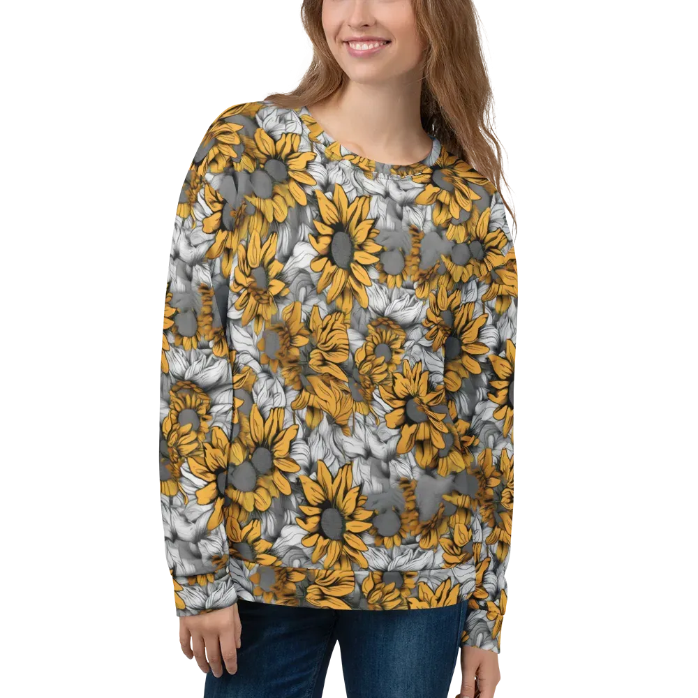 Gilded Garden on Sweatshirt — Front