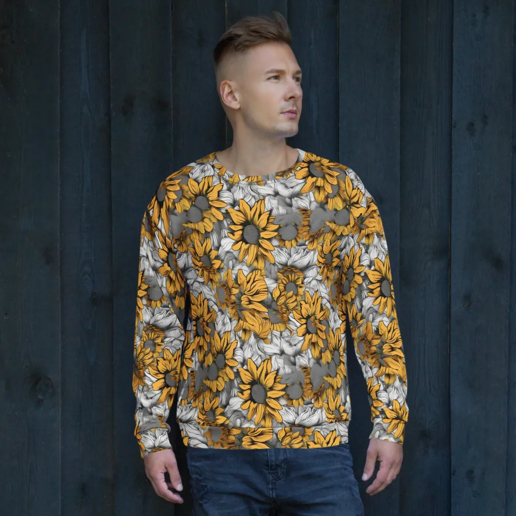 Gilded Garden on Sweatshirt — Front