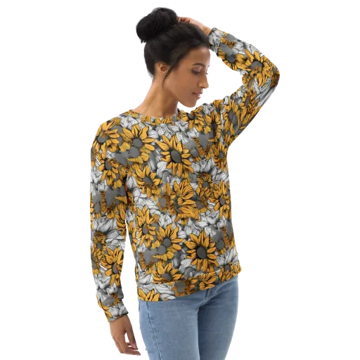 Gilded Garden on a Sweatshirt