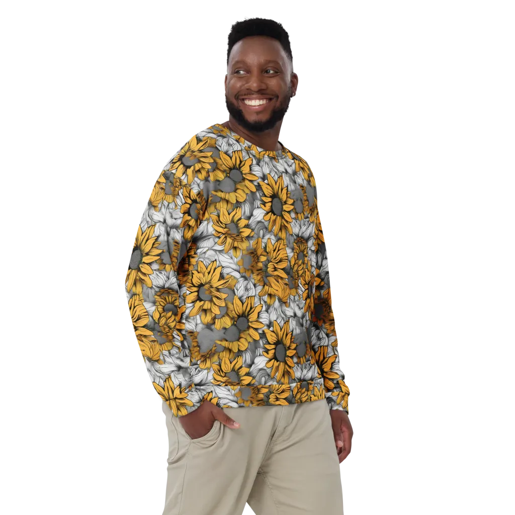 Gilded Garden on Sweatshirt — Front