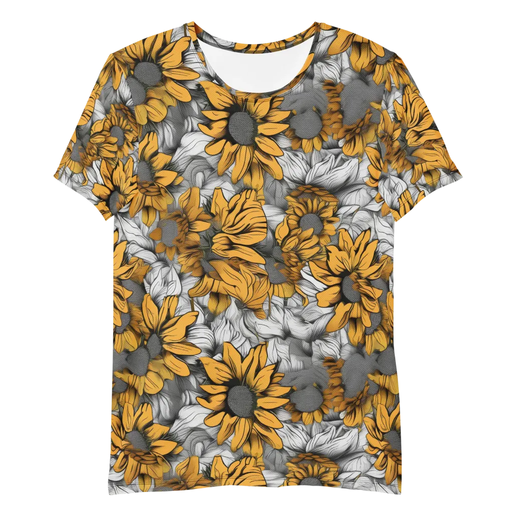 Gilded Garden on Men's Athletic T-Shirt — Front