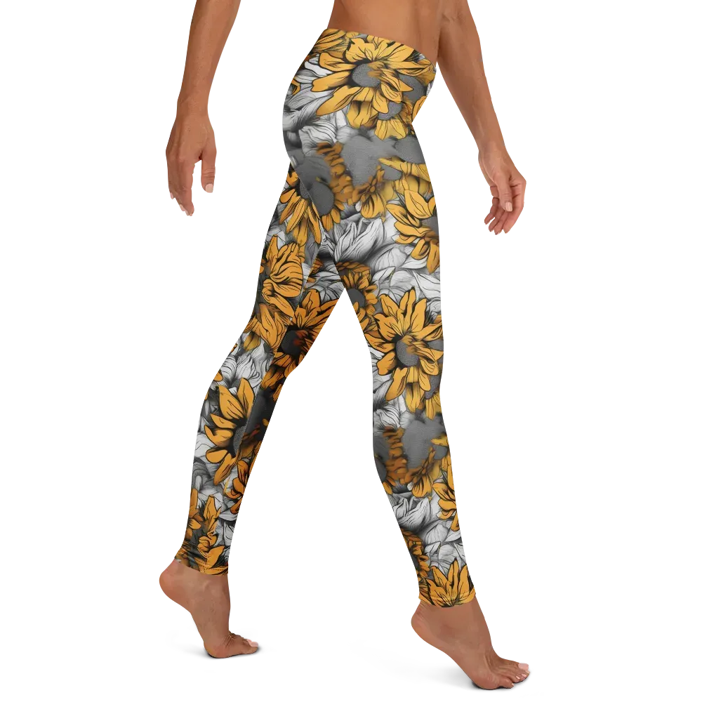 Gilded Garden on Leggings — Right