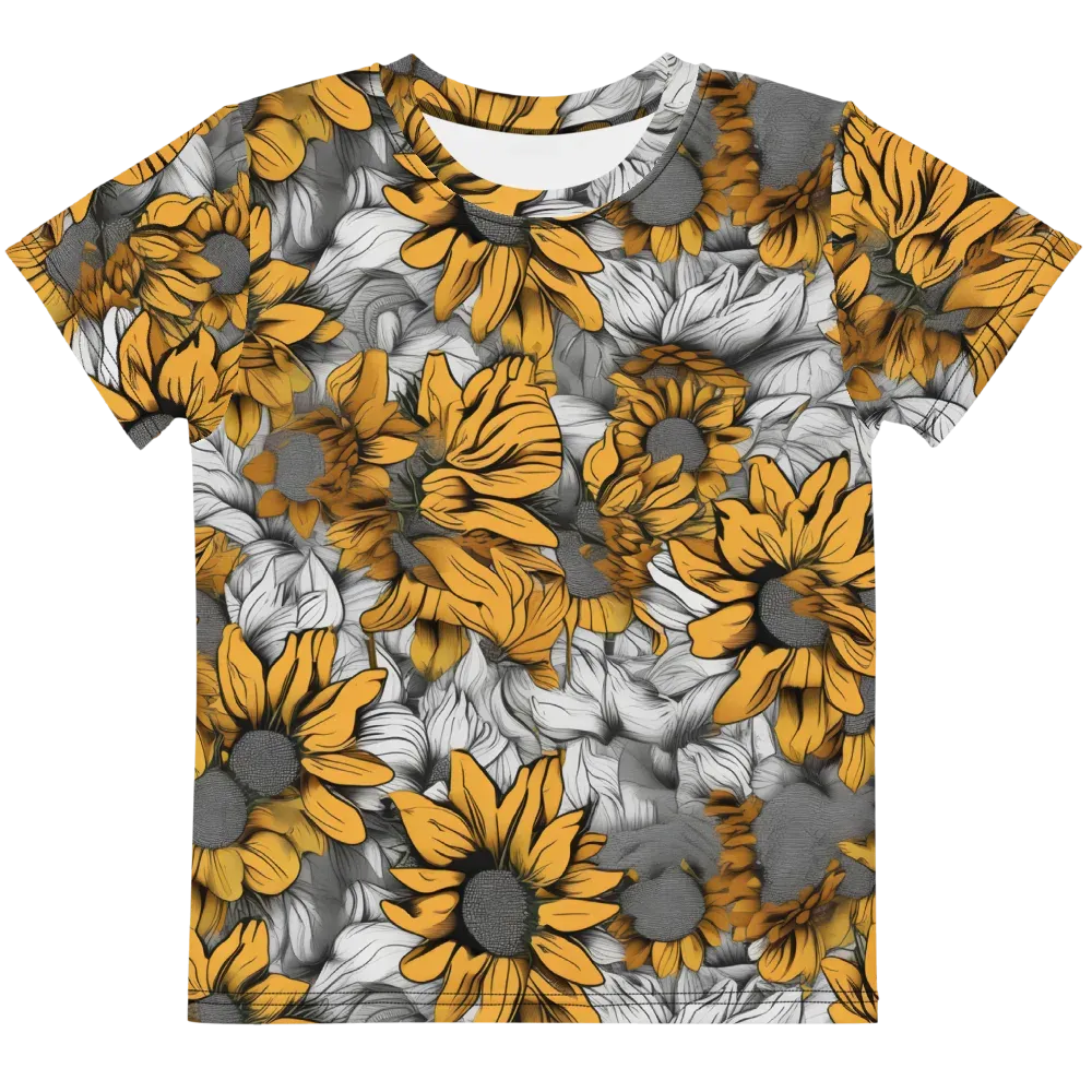 Gilded Garden on Kids Crew Neck T-Shirt — Front