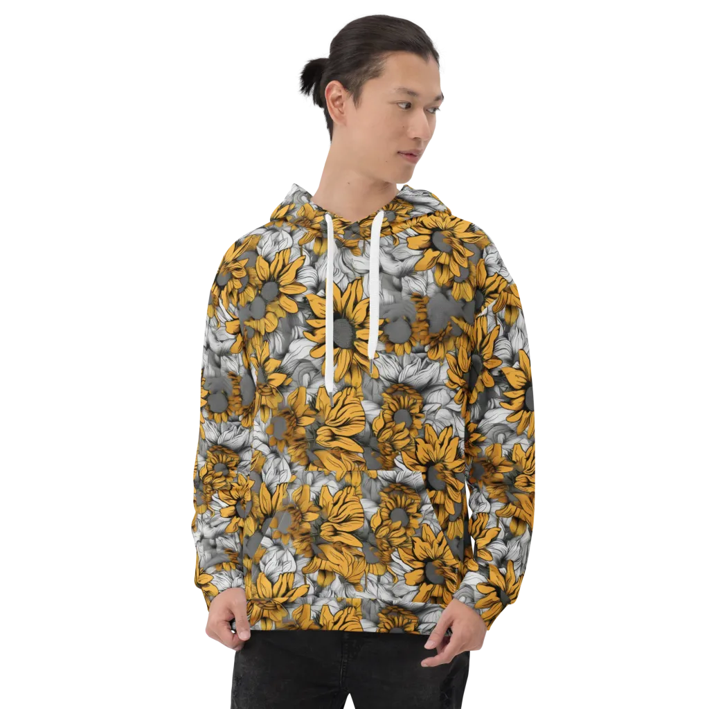 Gilded Garden on Hoodie — Front