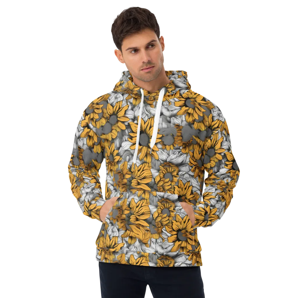 Gilded Garden on Hoodie — Front