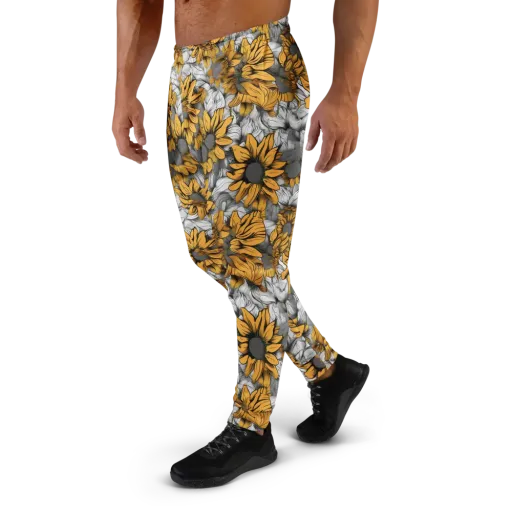Gilded Garden on a Men's Joggers