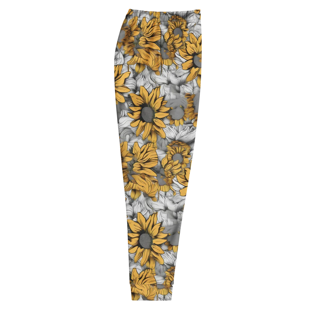 Gilded Garden on Men's Joggers — Right