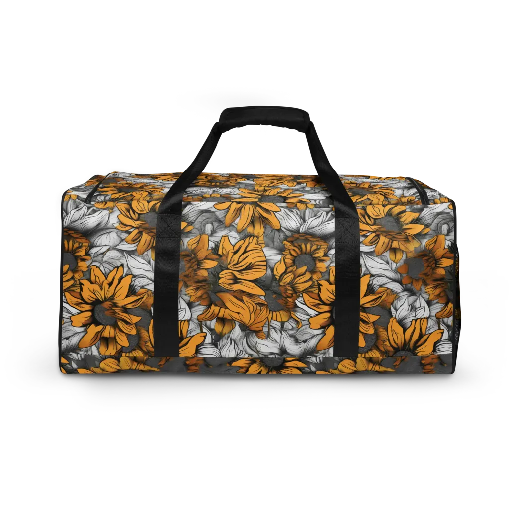 Gilded Garden on Duffle Bag — Back