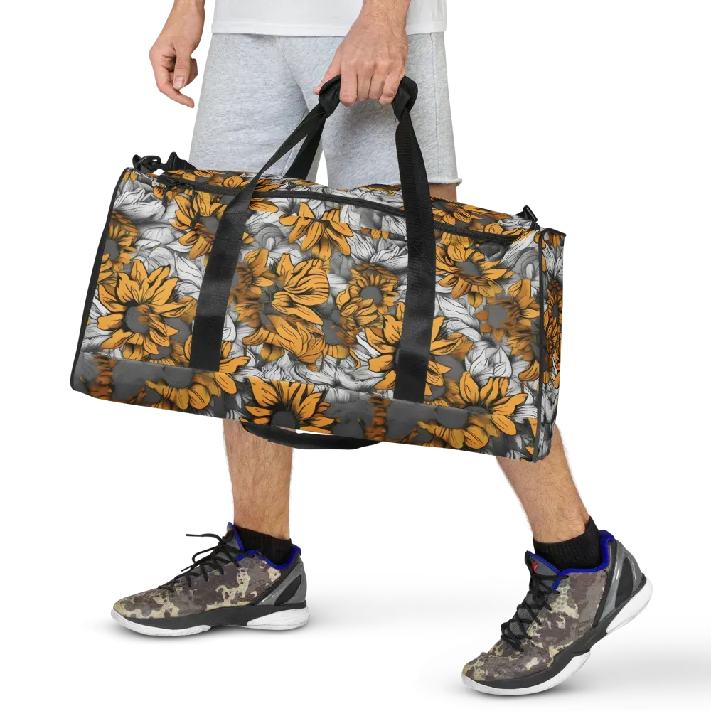 Gilded Garden on Duffle Bag — Front