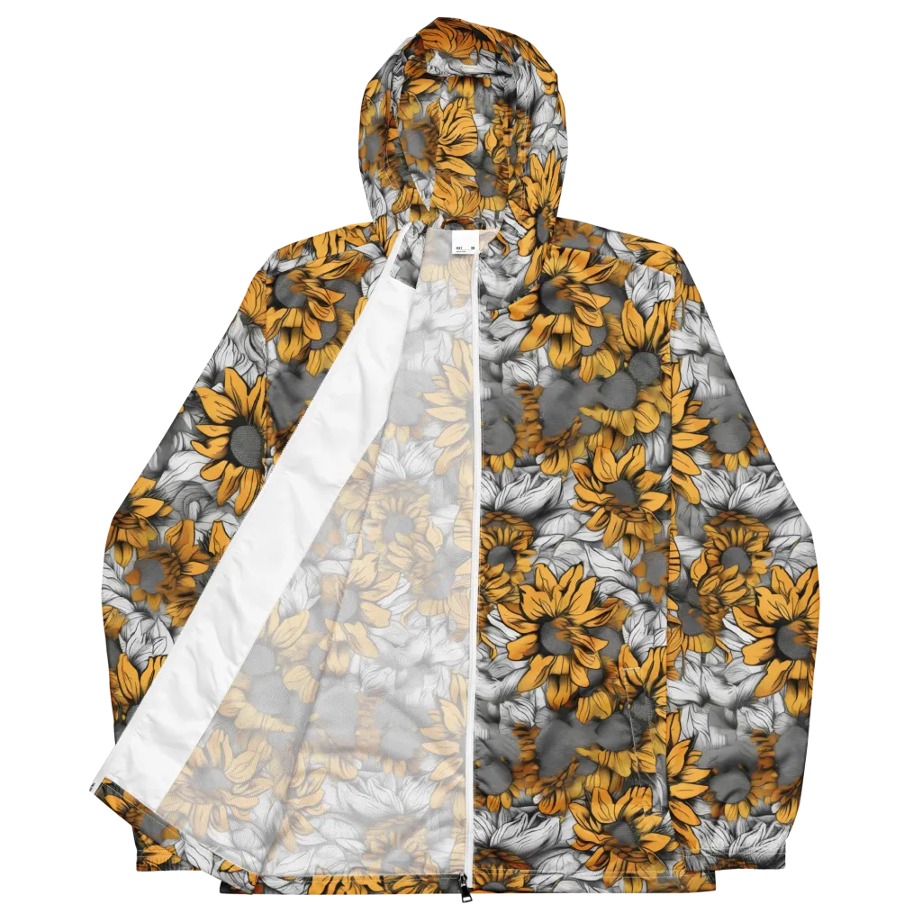 Gilded Garden on Men's Windbreaker — Front