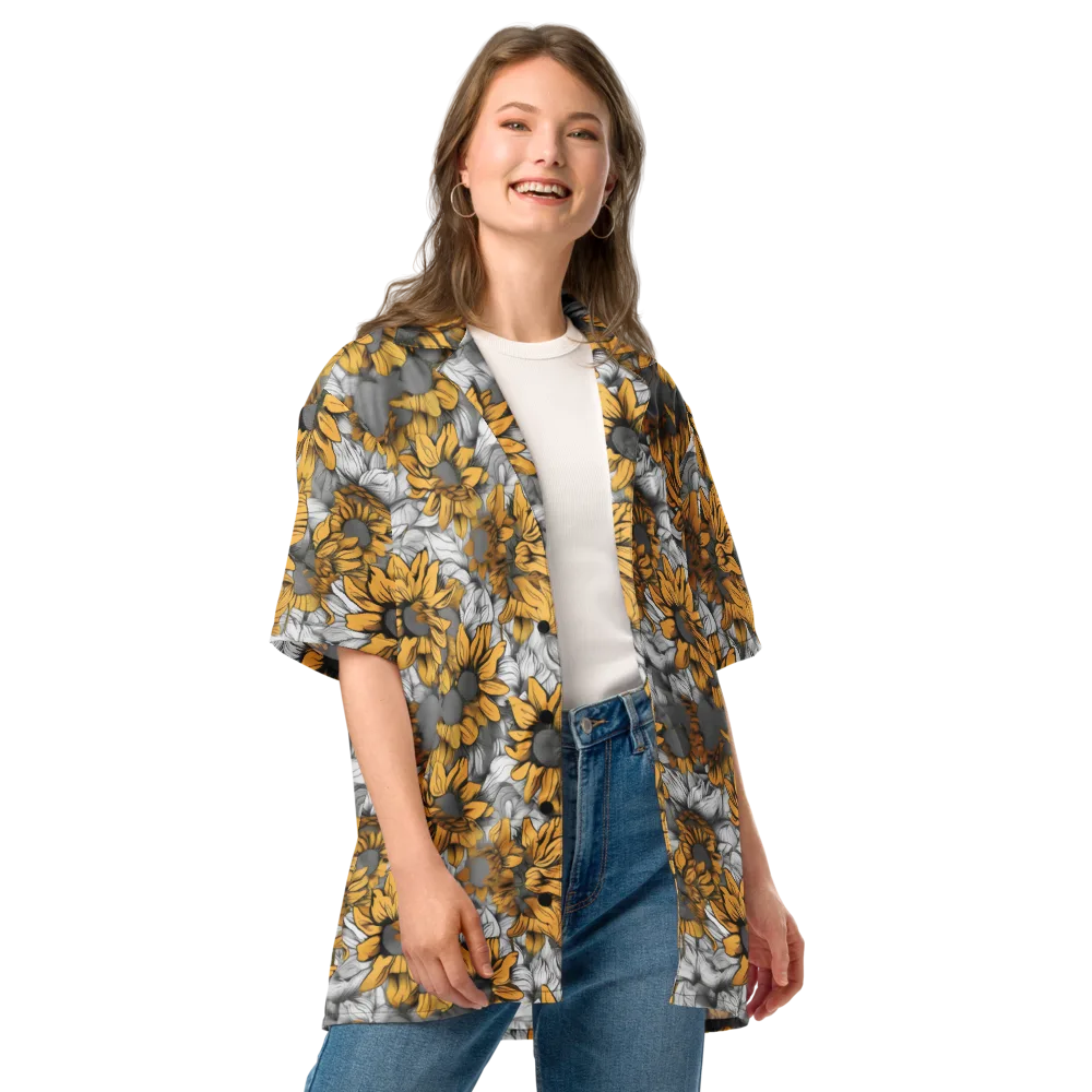 Gilded Garden on Button Shirt — Front