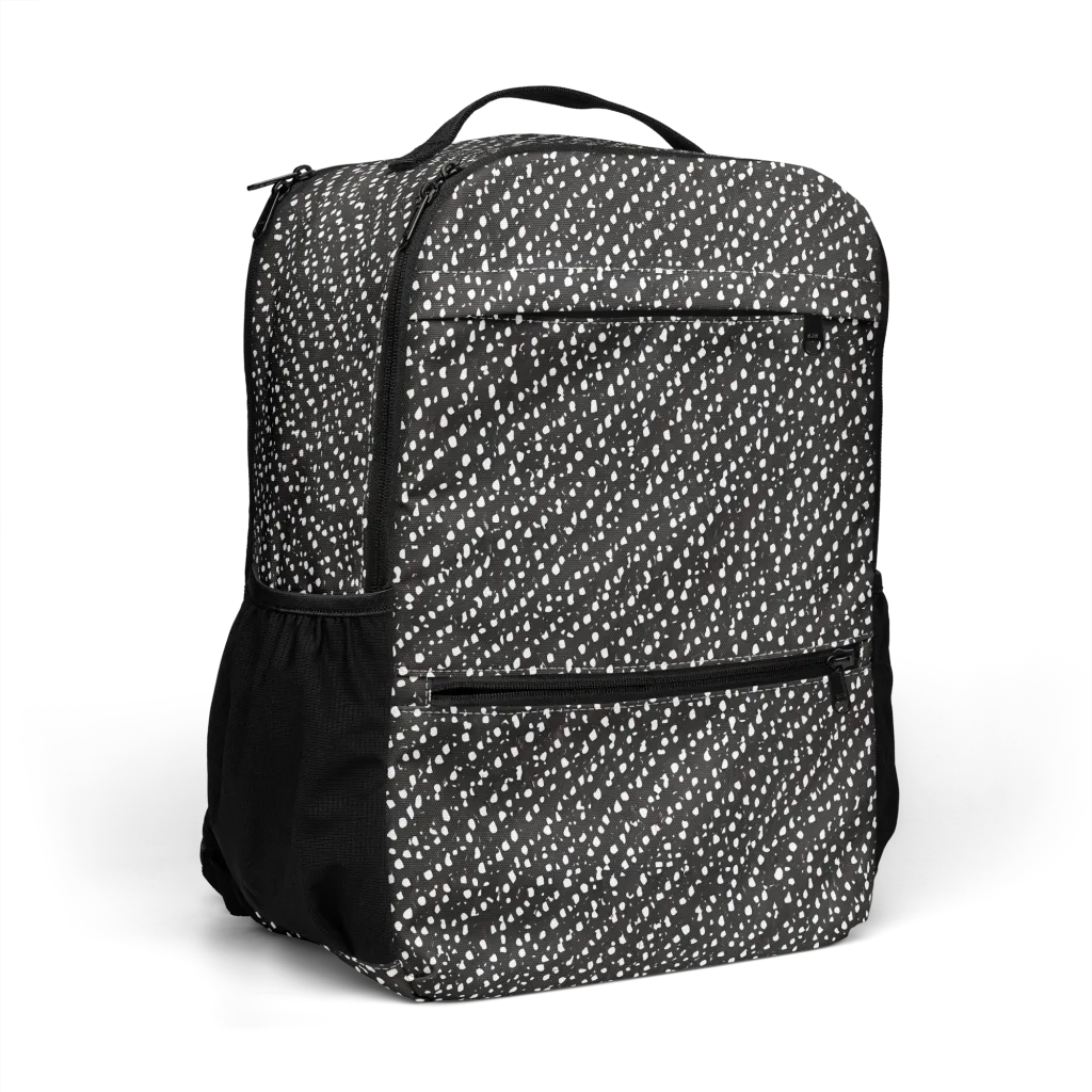 Obsidian Rain on Utility Backpack — Right Front