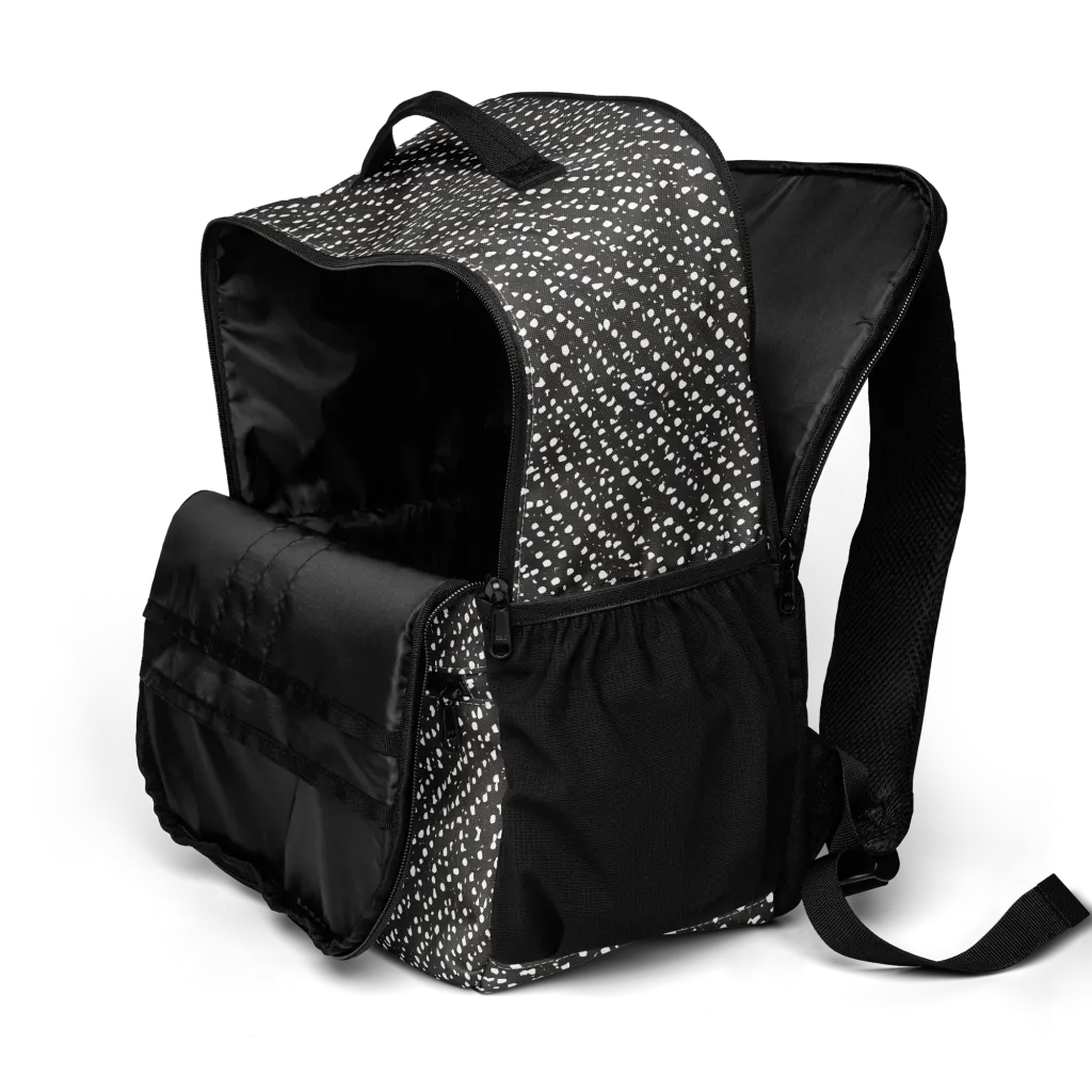 Obsidian Rain on Utility Backpack — Product details 2