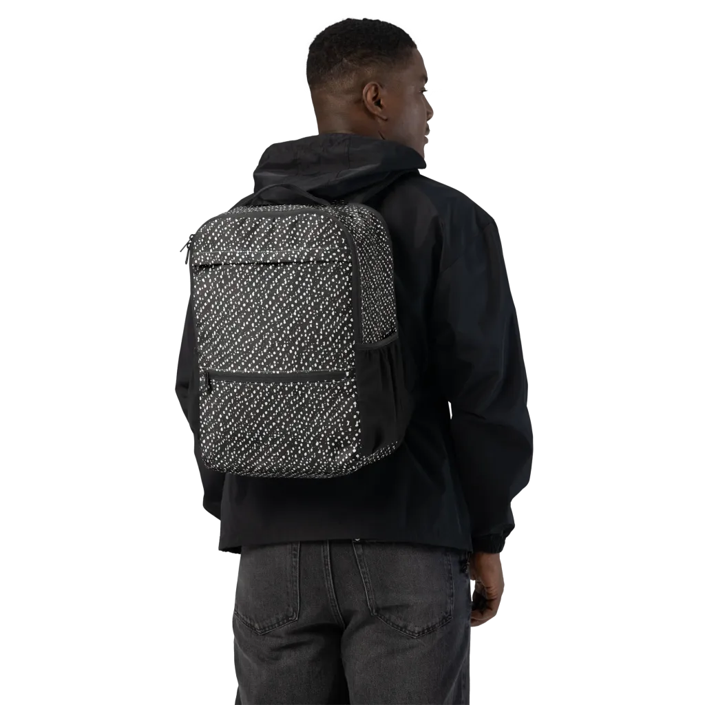 Obsidian Rain on Utility Backpack — Back
