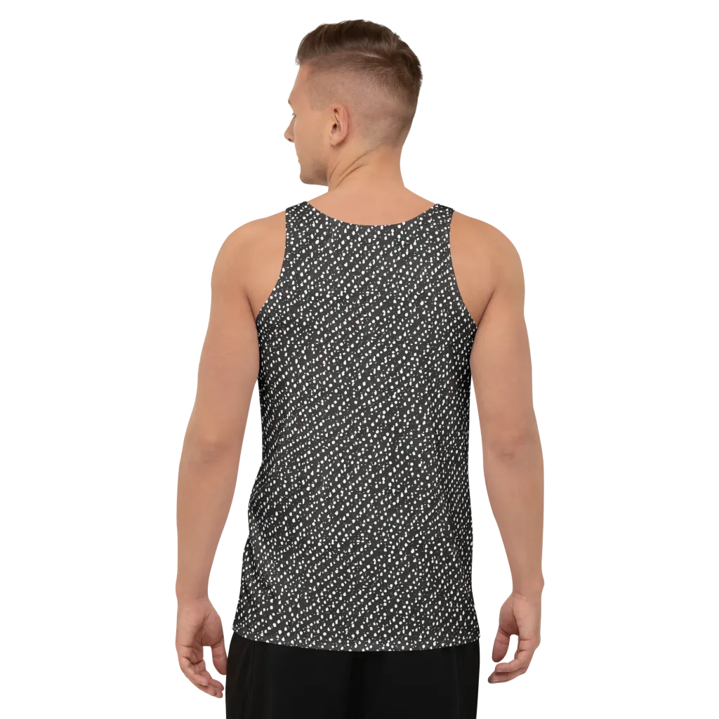 Obsidian Rain on Men's Tank Top — Back