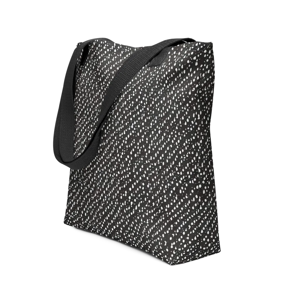 Obsidian Rain on Tote Bag — Front