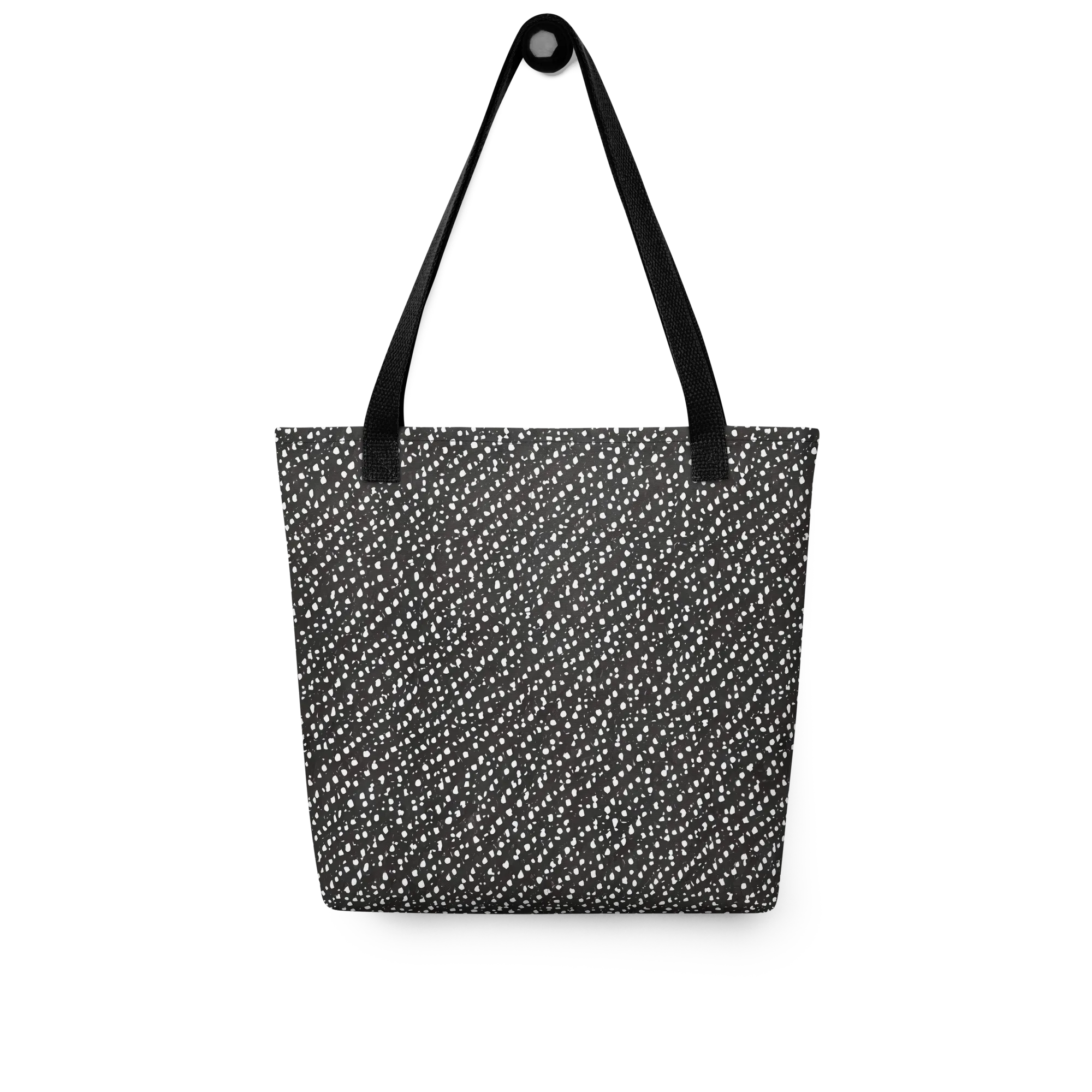 Obsidian Rain on Tote Bag — Front