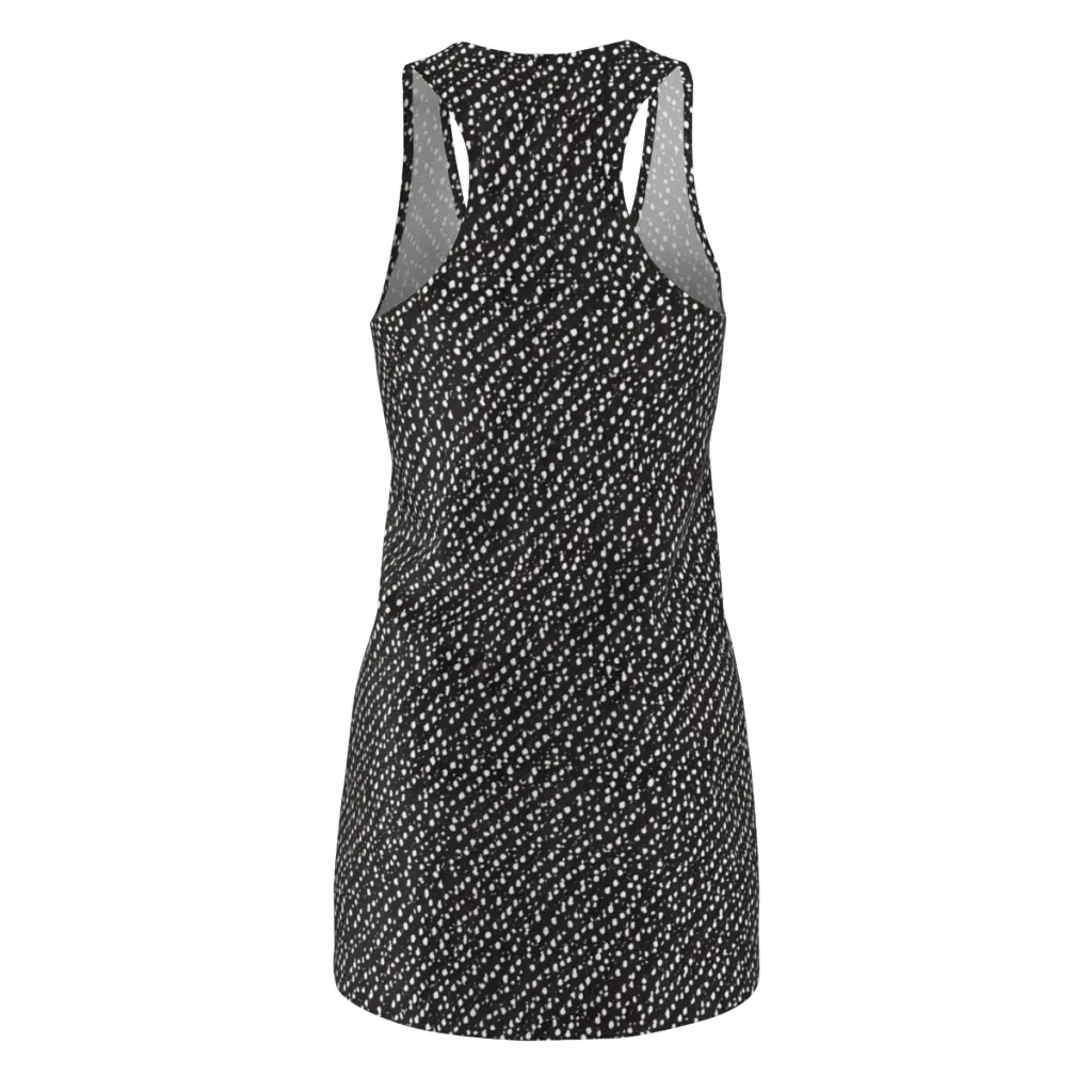 Obsidian Rain on Racerback Dress — Back