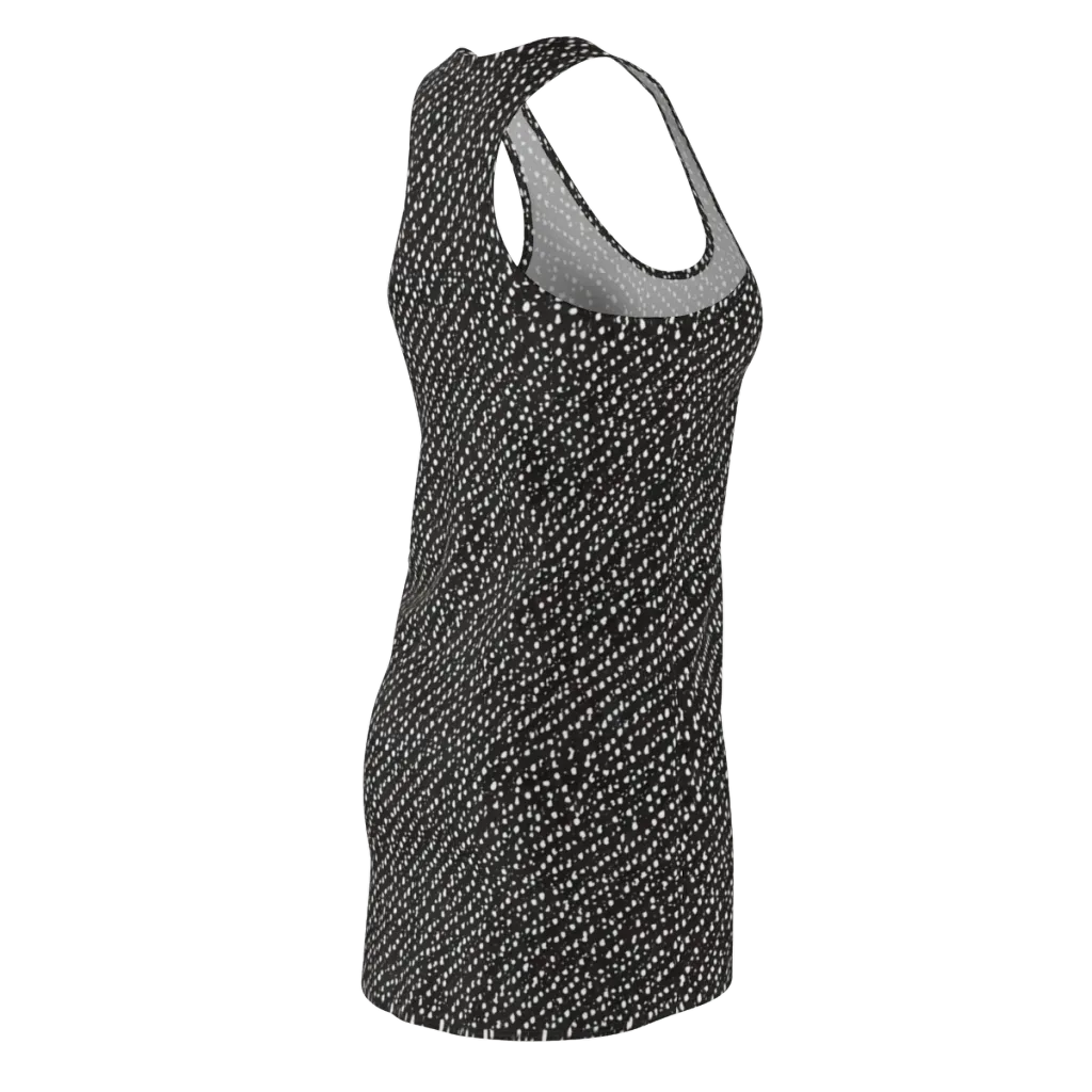 Obsidian Rain on Racerback Dress — Back Side