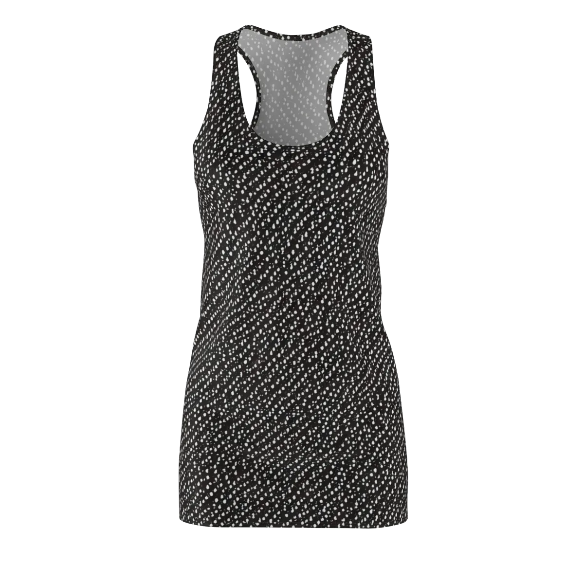 Obsidian Rain on Racerback Dress — Front