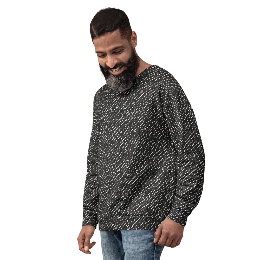 Obsidian Rain on Sweatshirt — Left Front