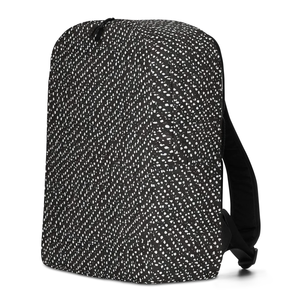 Obsidian Rain on Minimalist Backpack — Left