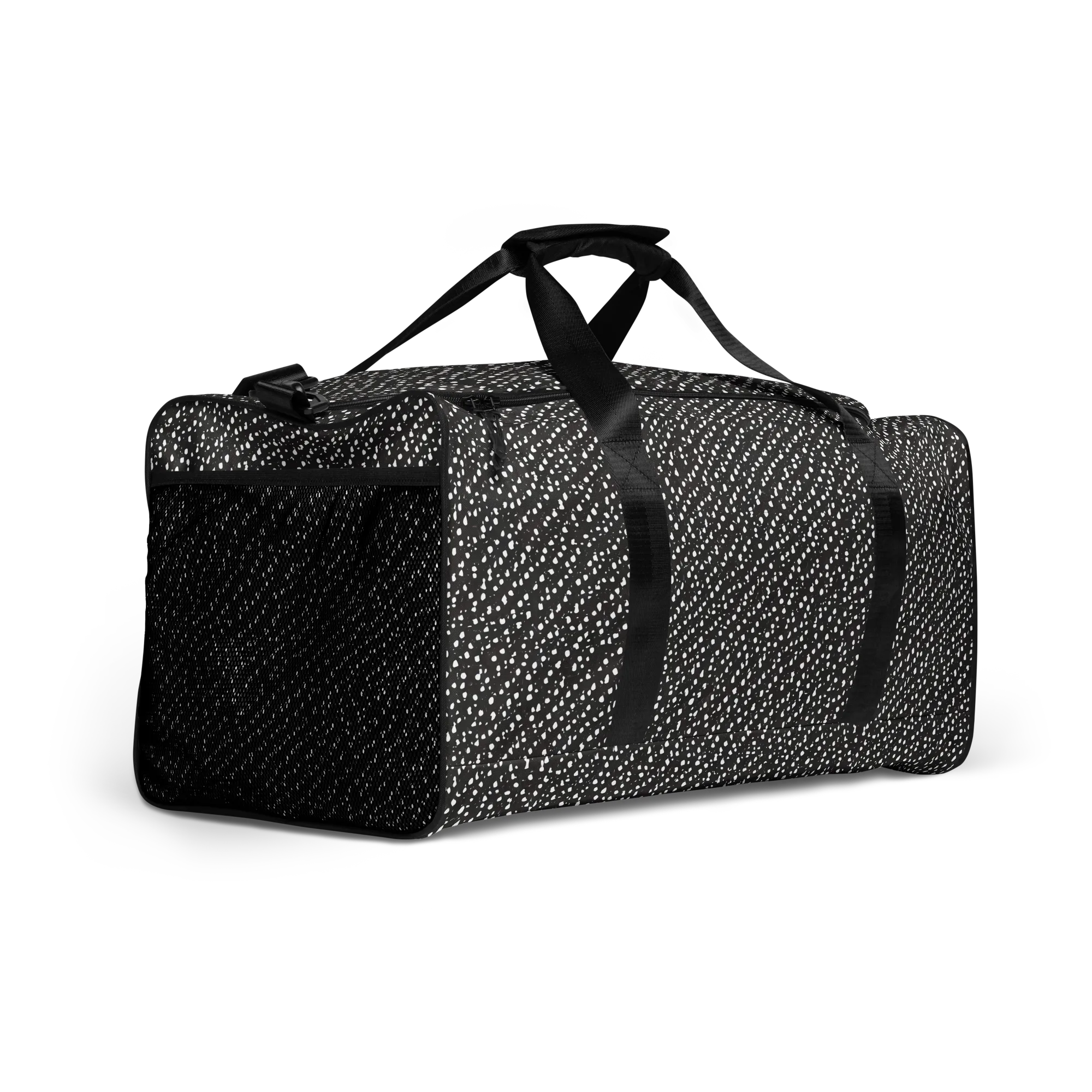 Obsidian Rain on Duffle Bag — Right Front