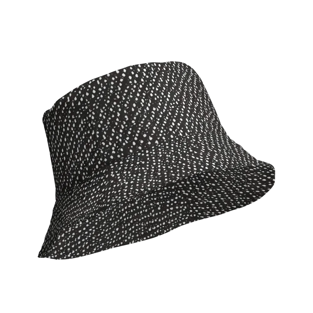 Obsidian Rain on Reversible Bucket Hat — Product details Outside