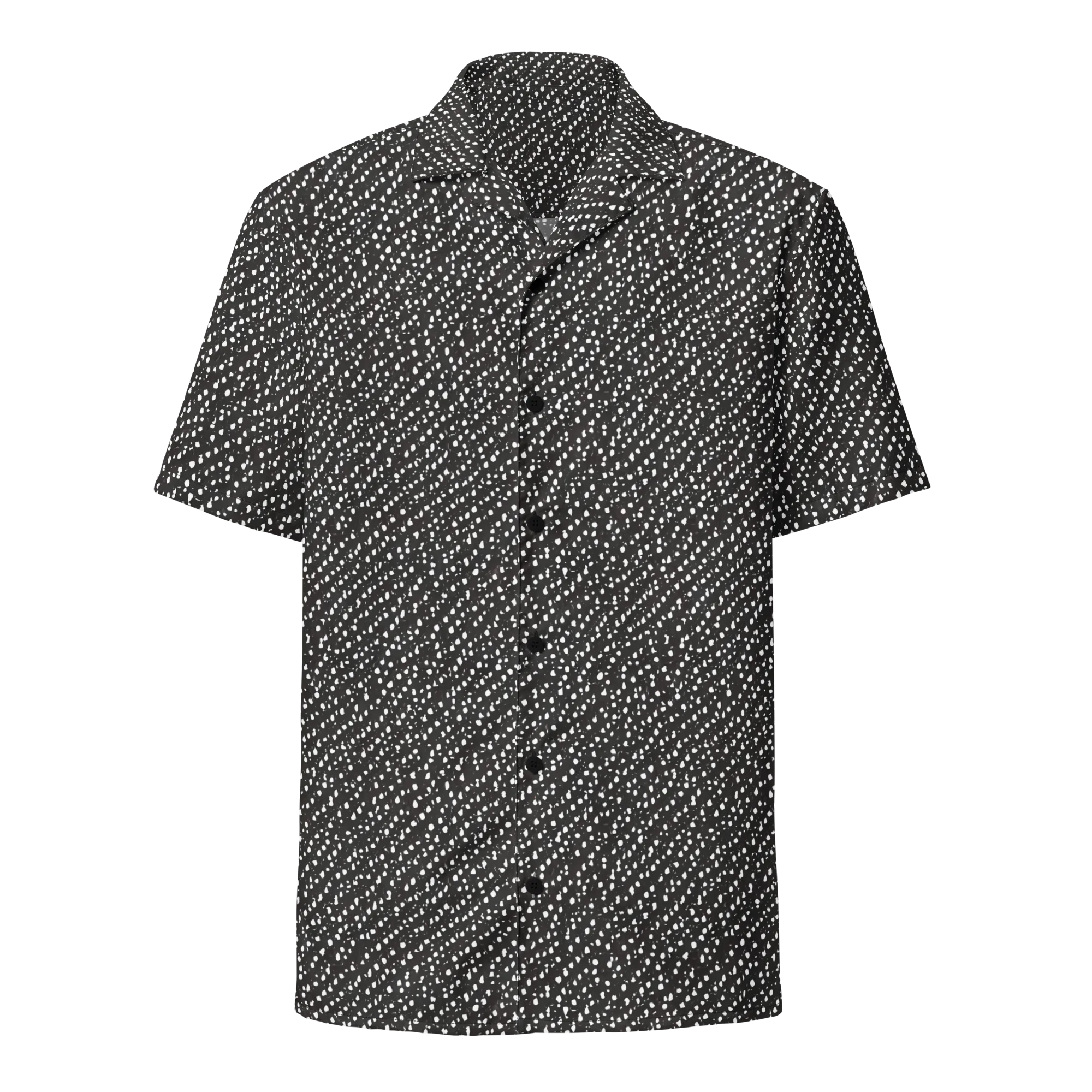 Obsidian Rain on Button Shirt — Front