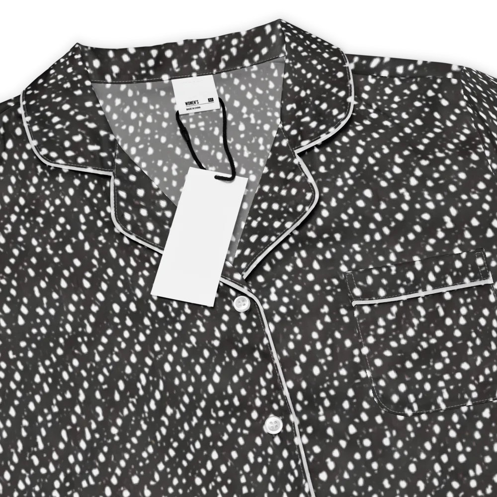 Obsidian Rain on Women's Short Sleeve Pajama Top — Product details