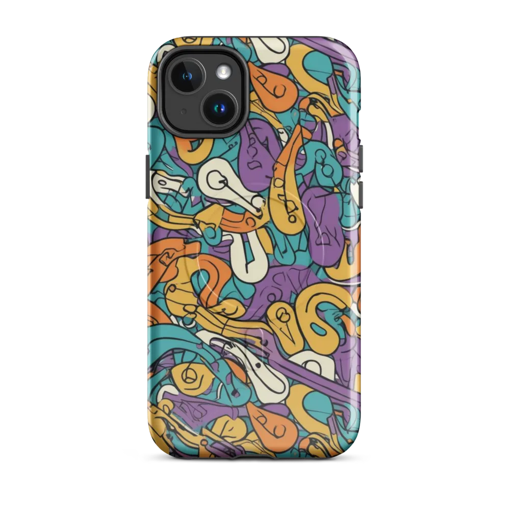 Riotous Rhythm on MagSafe Tough Case for iPhone® — Front