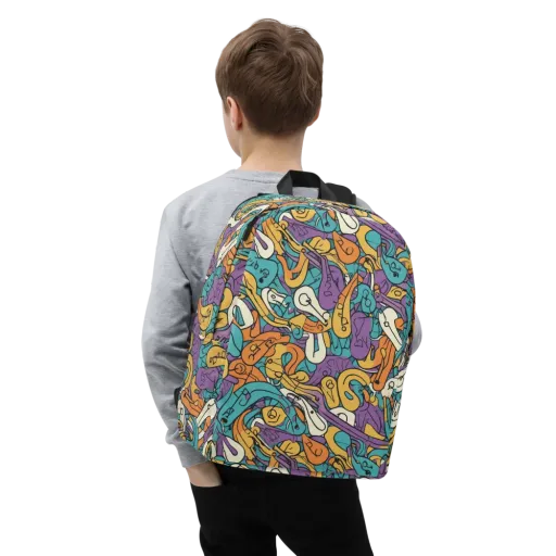 Riotous Rhythm on a Minimalist Backpack